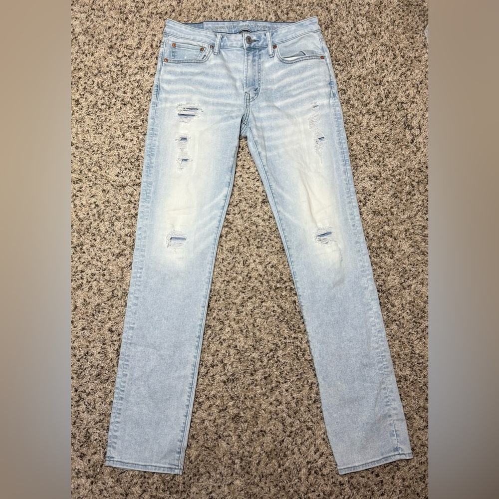 Men’s American Eagle Outfitters Light Blue Skinny Jeans 32x34